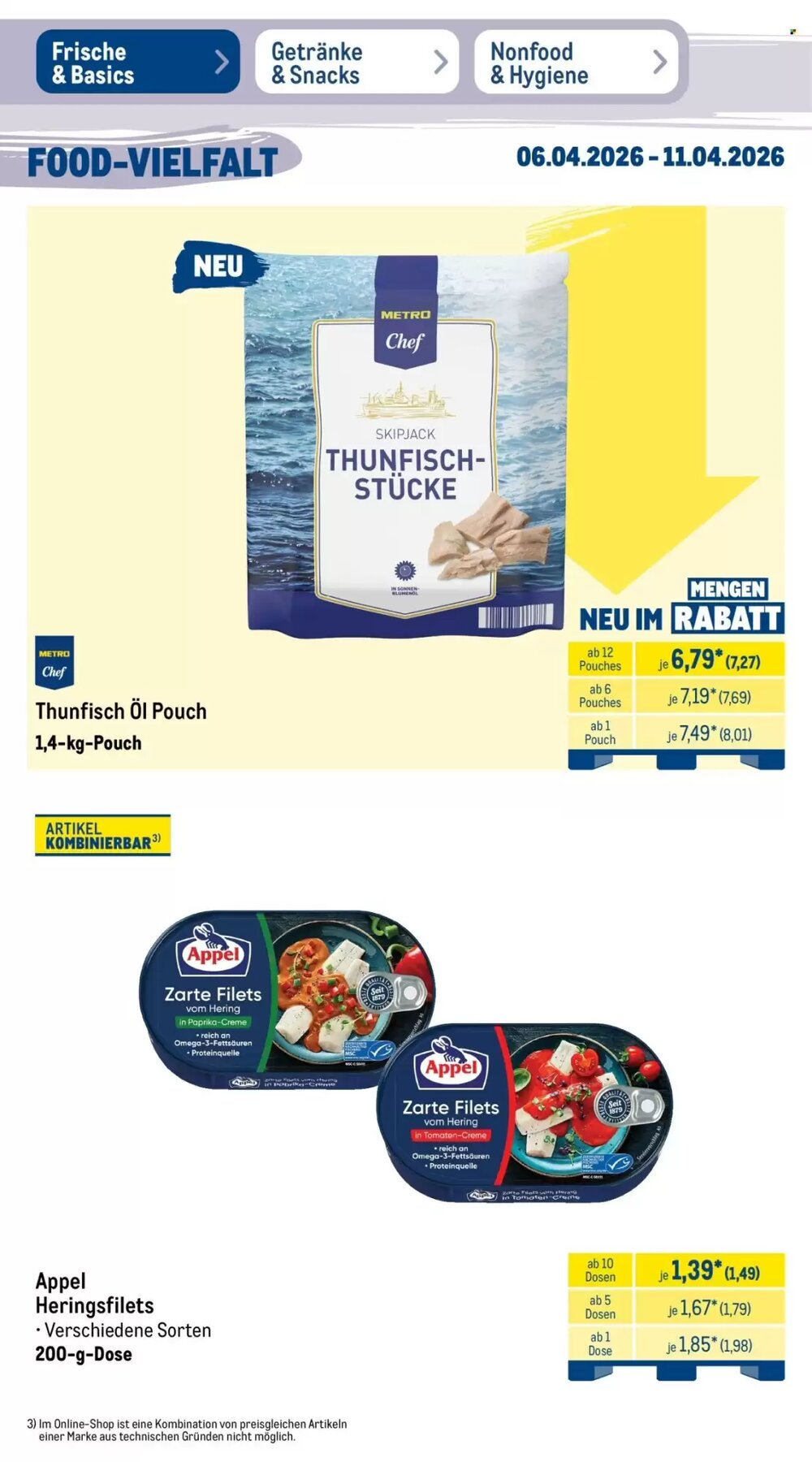 METRO Prospekt (ab 06.04.2026) zum Blättern - Seite 21