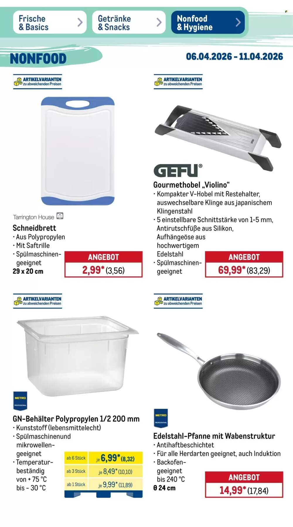 METRO Prospekt (ab 06.04.2026) zum Blättern - Seite 47