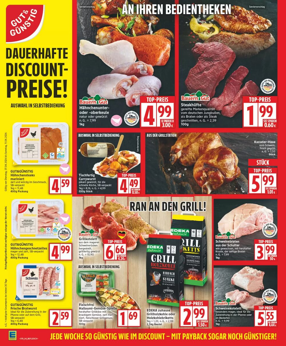Edeka Frischemarkt Prospekt (ab 06.04.2026) zum Blättern - Seite 4