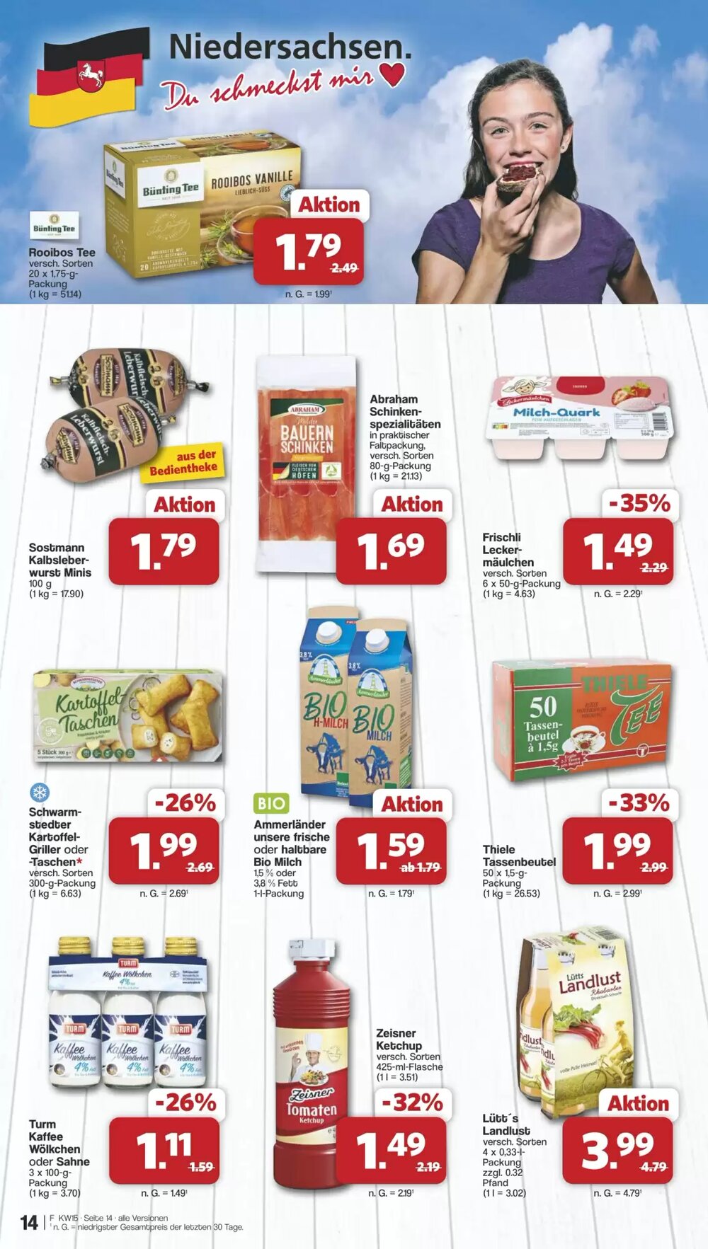 Famila Nord West Prospekt (ab 06.04.2026) zum Blättern - Seite 14