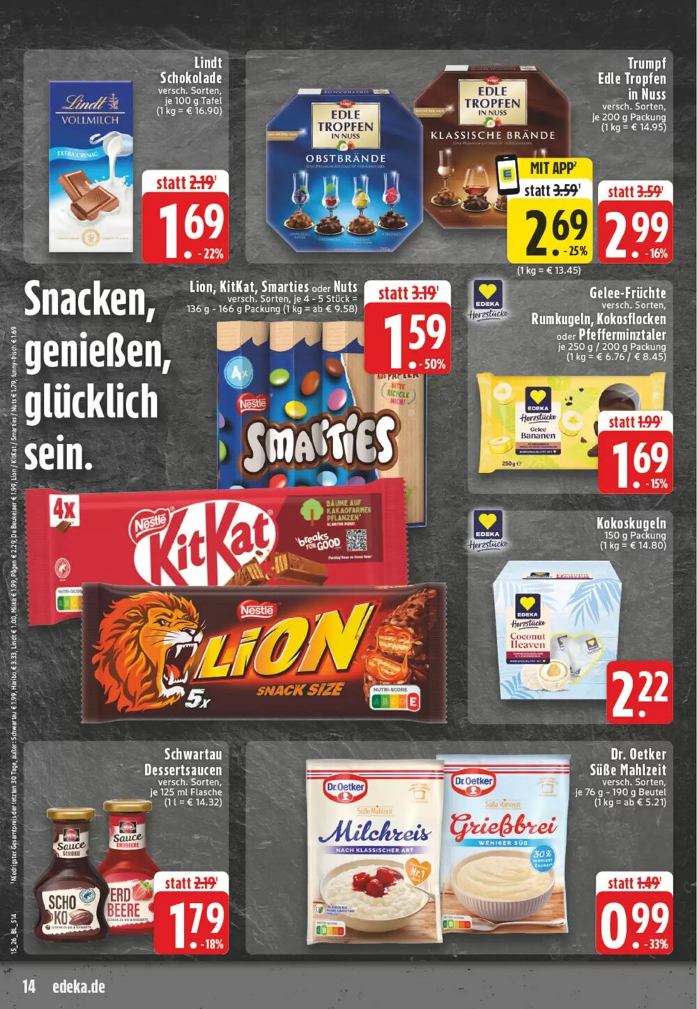 EDEKA Vogl Prospekt (ab 06.04.2026) zum Blättern - Seite 14