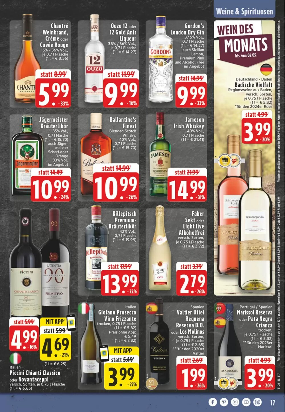 EDEKA Vogl Prospekt (ab 06.04.2026) zum Blättern - Seite 17