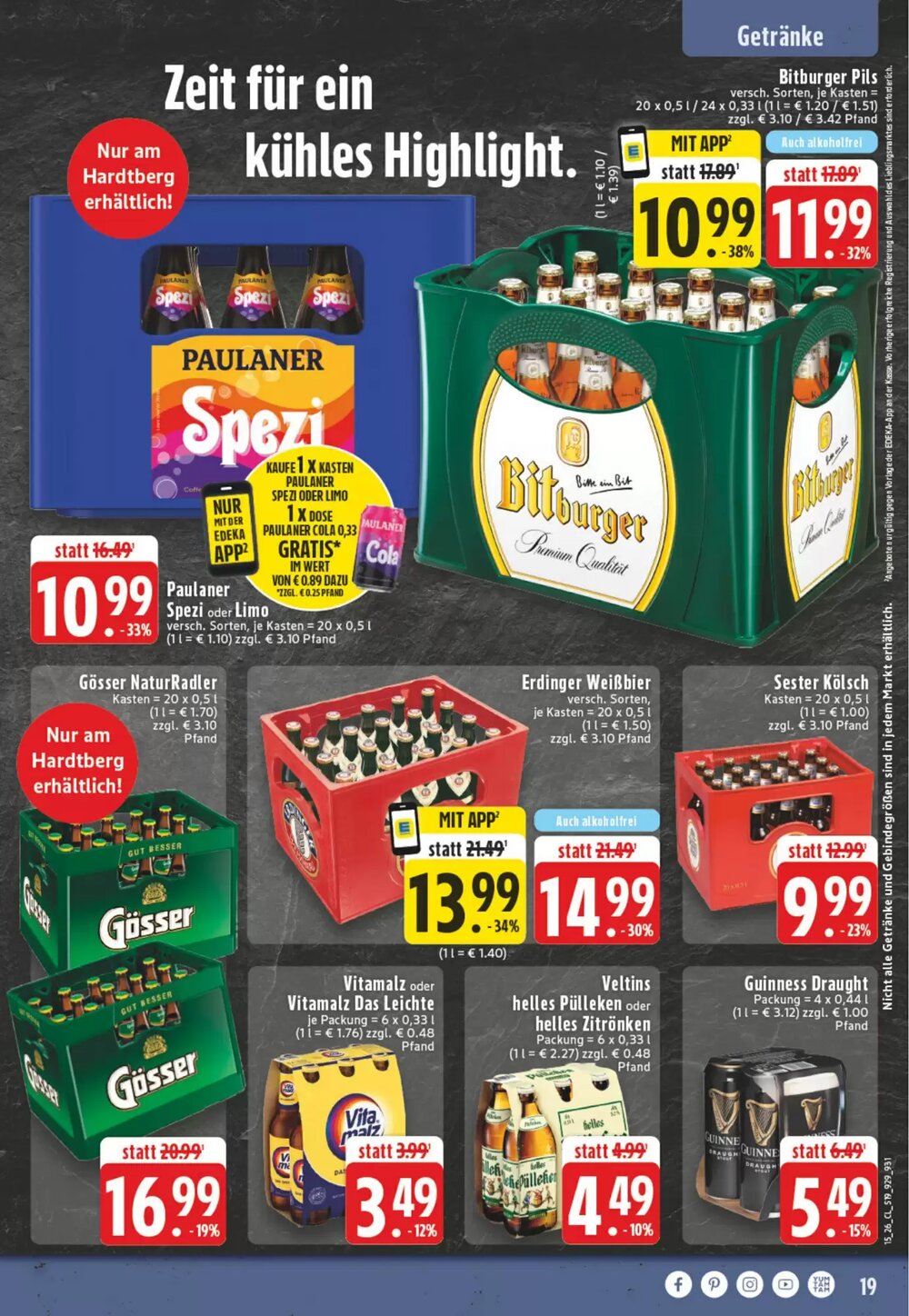 EDEKA Vogl Prospekt (ab 06.04.2026) zum Blättern - Seite 19