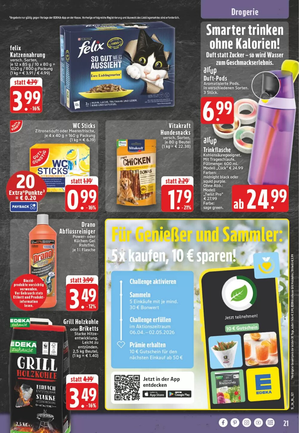 EDEKA Vogl Prospekt (ab 06.04.2026) zum Blättern - Seite 21