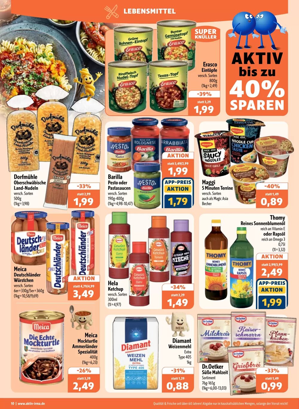 Aktiv Irma Prospekt (ab 06.04.2026) zum Blättern - Seite 10