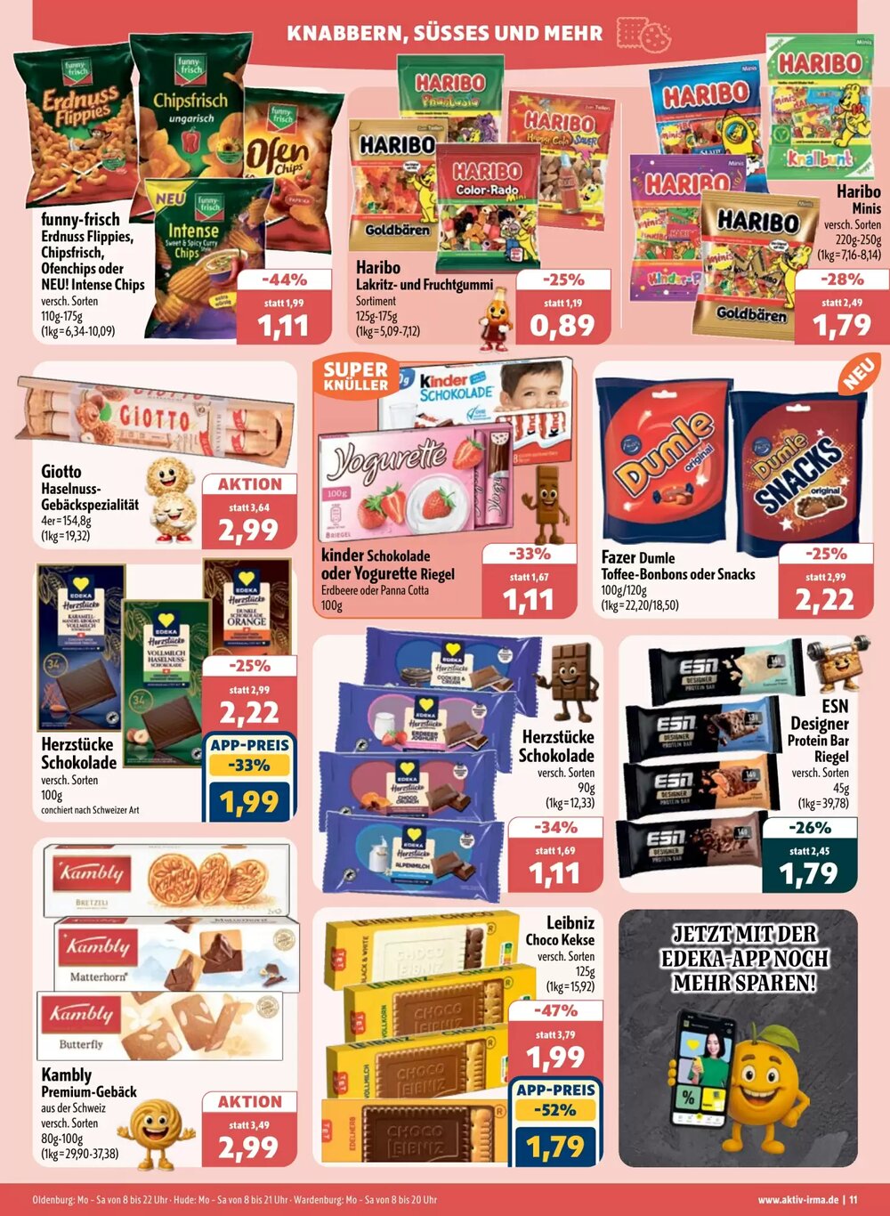 Aktiv Irma Prospekt (ab 06.04.2026) zum Blättern - Seite 11