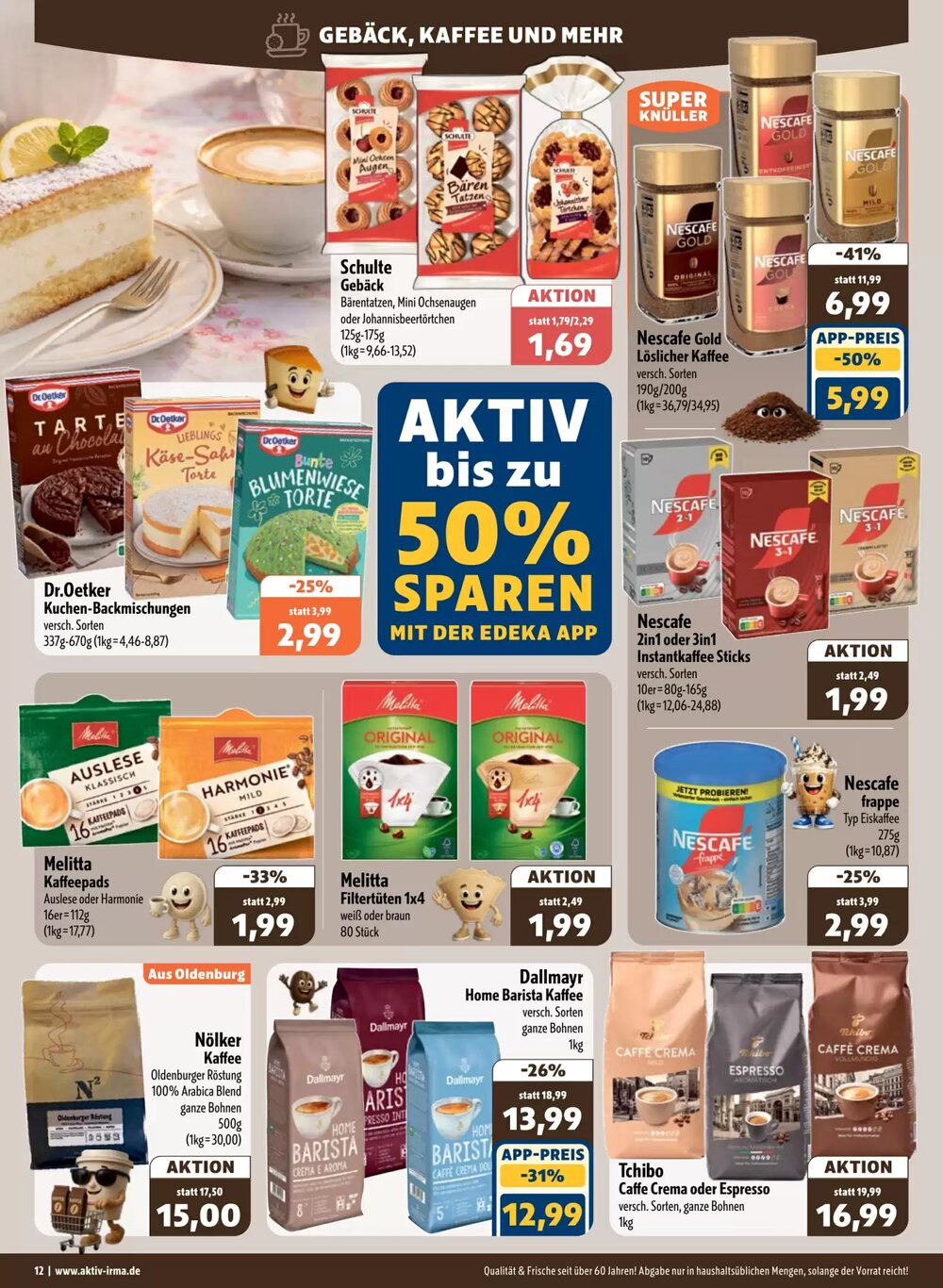 Aktiv Irma Prospekt (ab 06.04.2026) zum Blättern - Seite 12