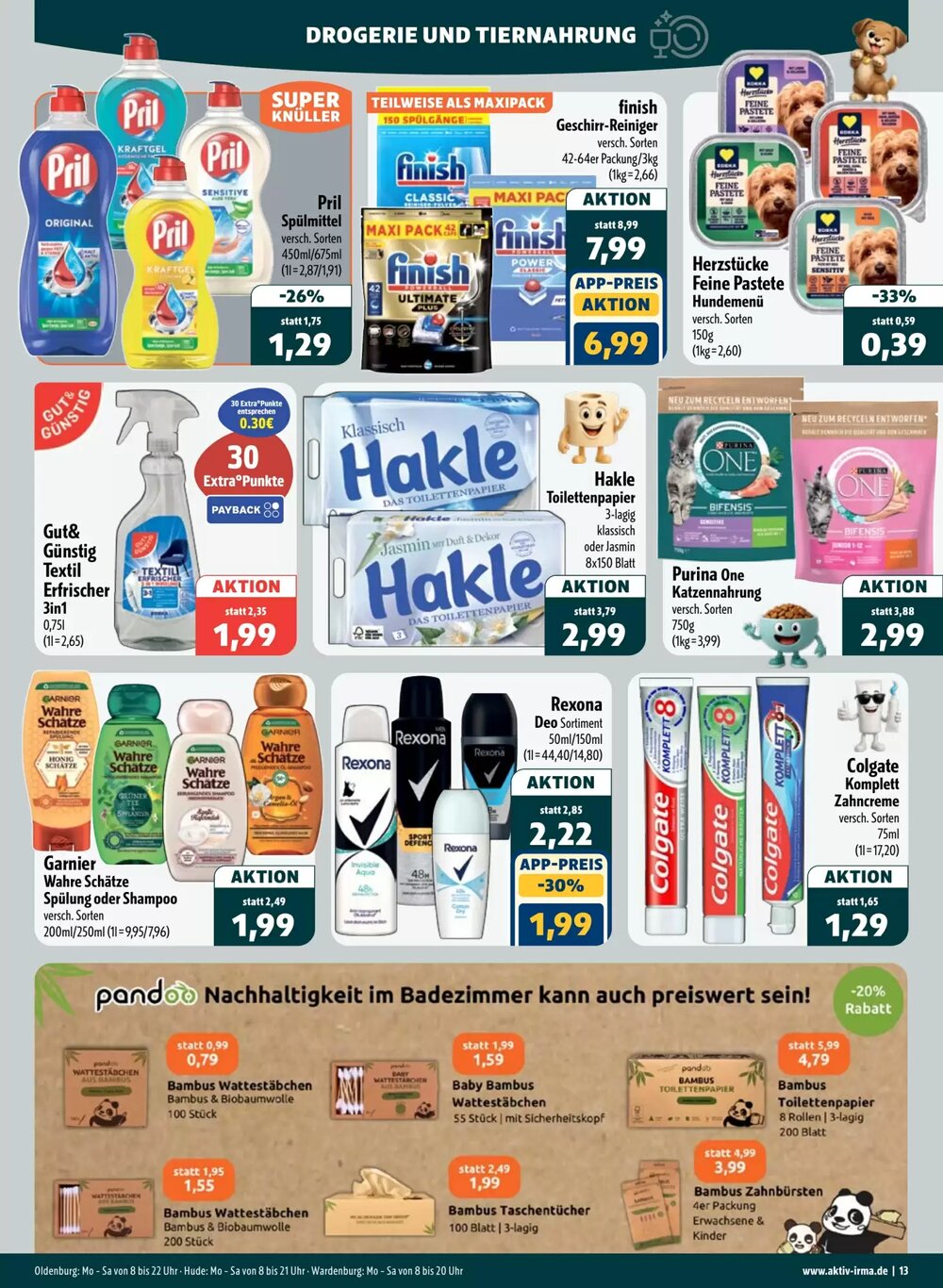 Aktiv Irma Prospekt (ab 06.04.2026) zum Blättern - Seite 13