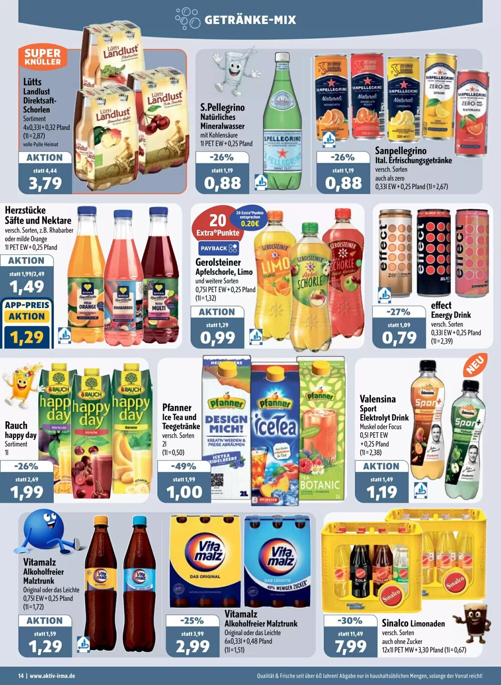 Aktiv Irma Prospekt (ab 06.04.2026) zum Blättern - Seite 14