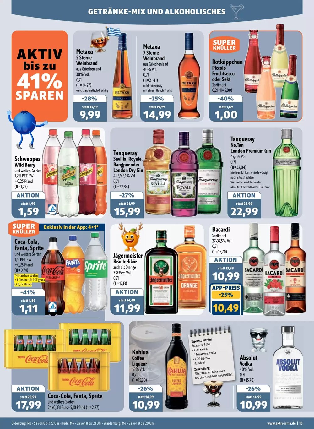 Aktiv Irma Prospekt (ab 06.04.2026) zum Blättern - Seite 15