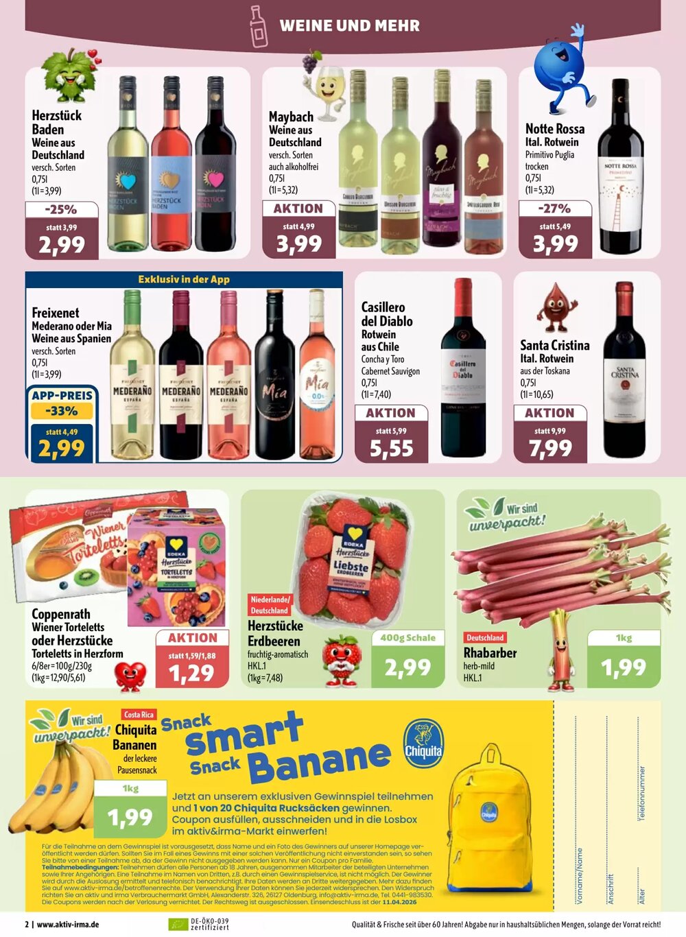 Aktiv Irma Prospekt (ab 06.04.2026) zum Blättern - Seite 2