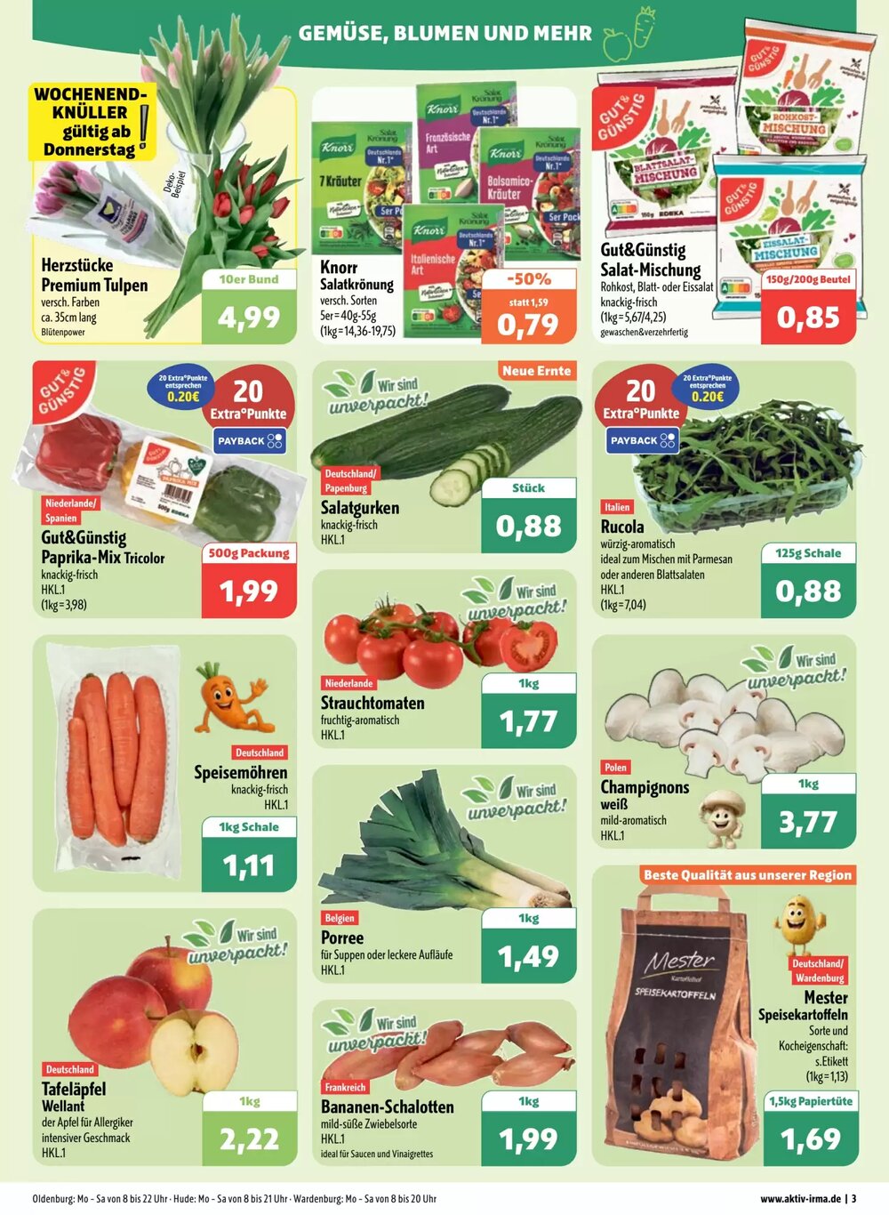 Aktiv Irma Prospekt (ab 06.04.2026) zum Blättern - Seite 3