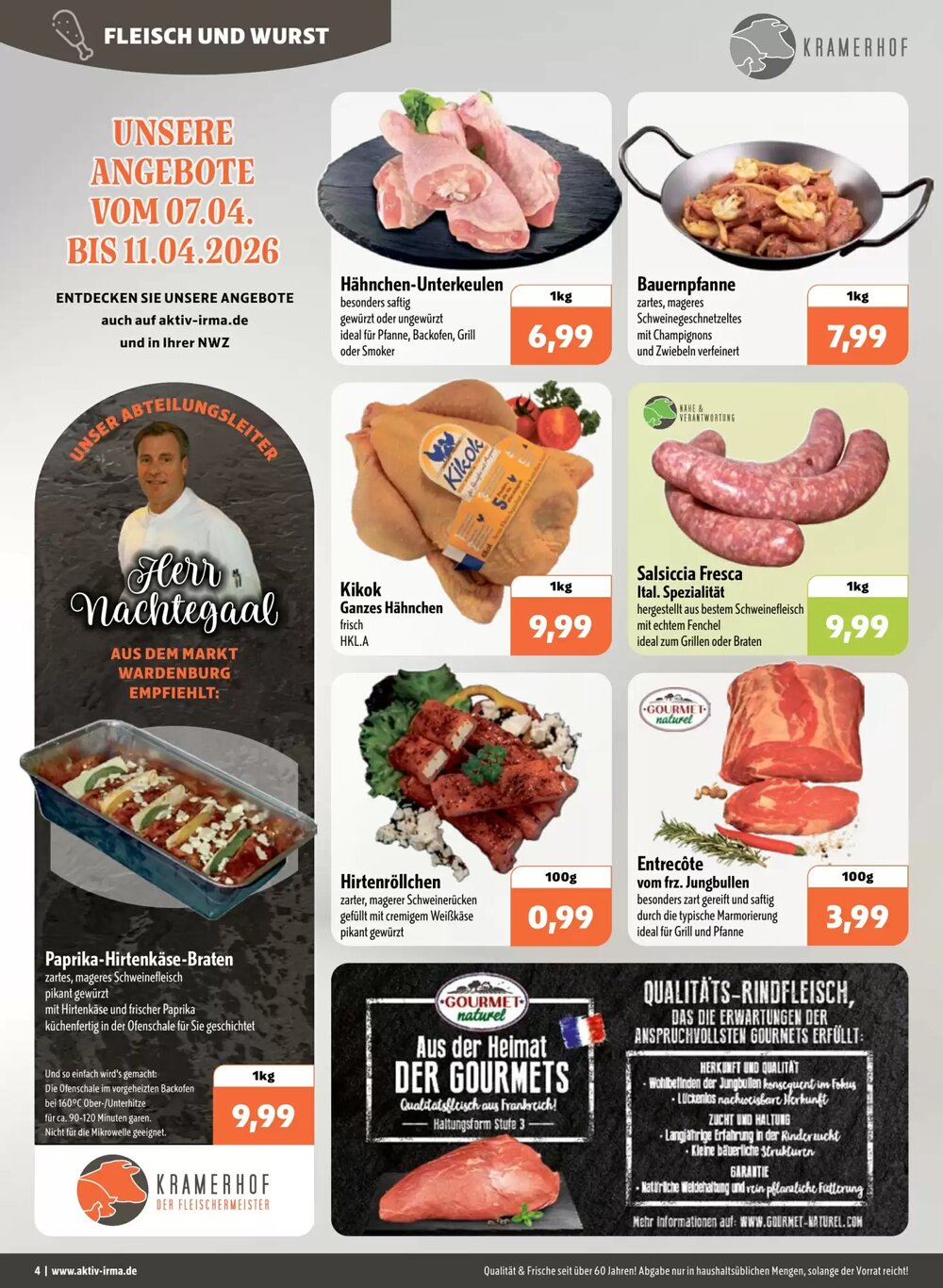 Aktiv Irma Prospekt (ab 06.04.2026) zum Blättern - Seite 4