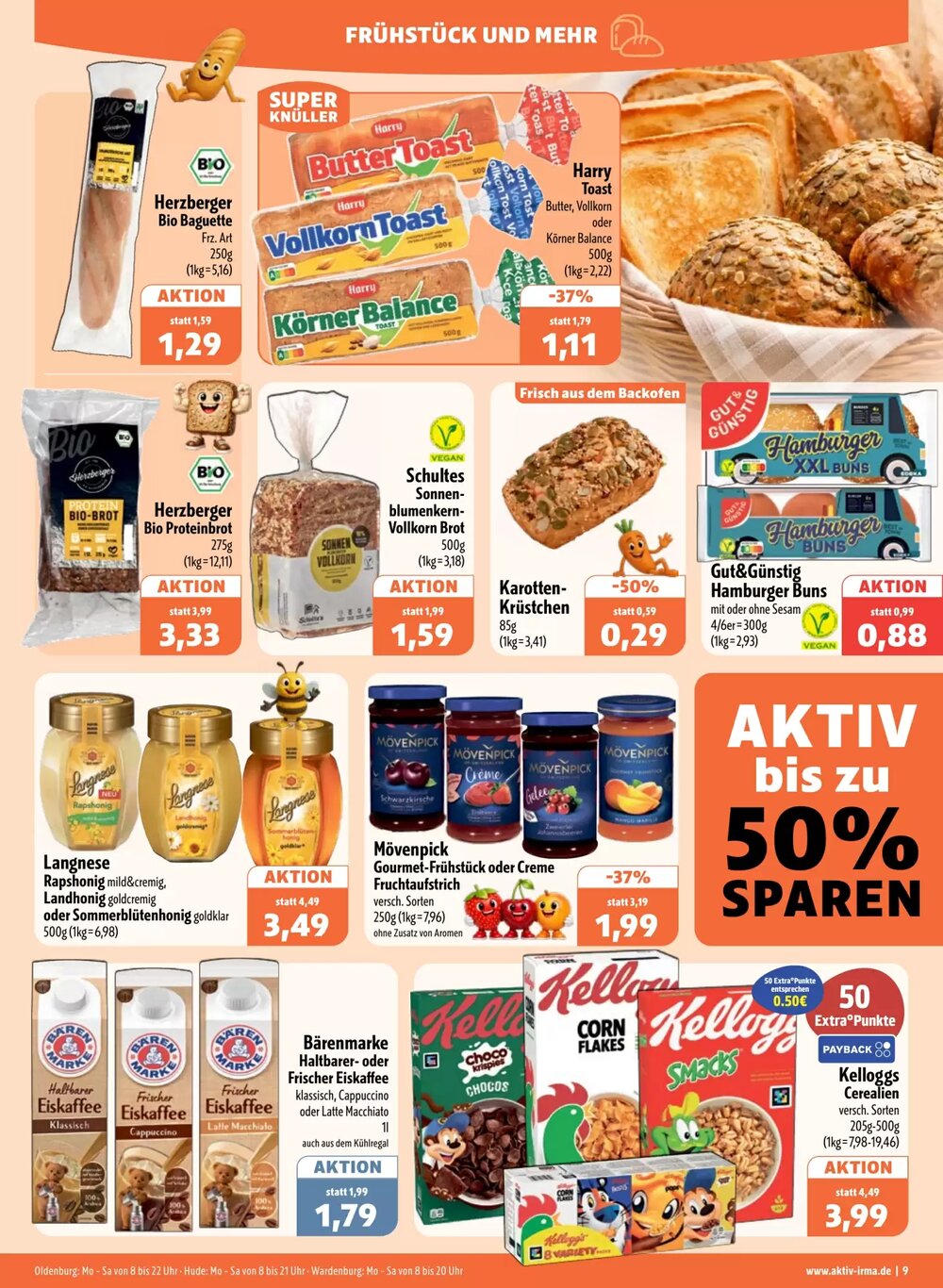 Aktiv Irma Prospekt (ab 06.04.2026) zum Blättern - Seite 9