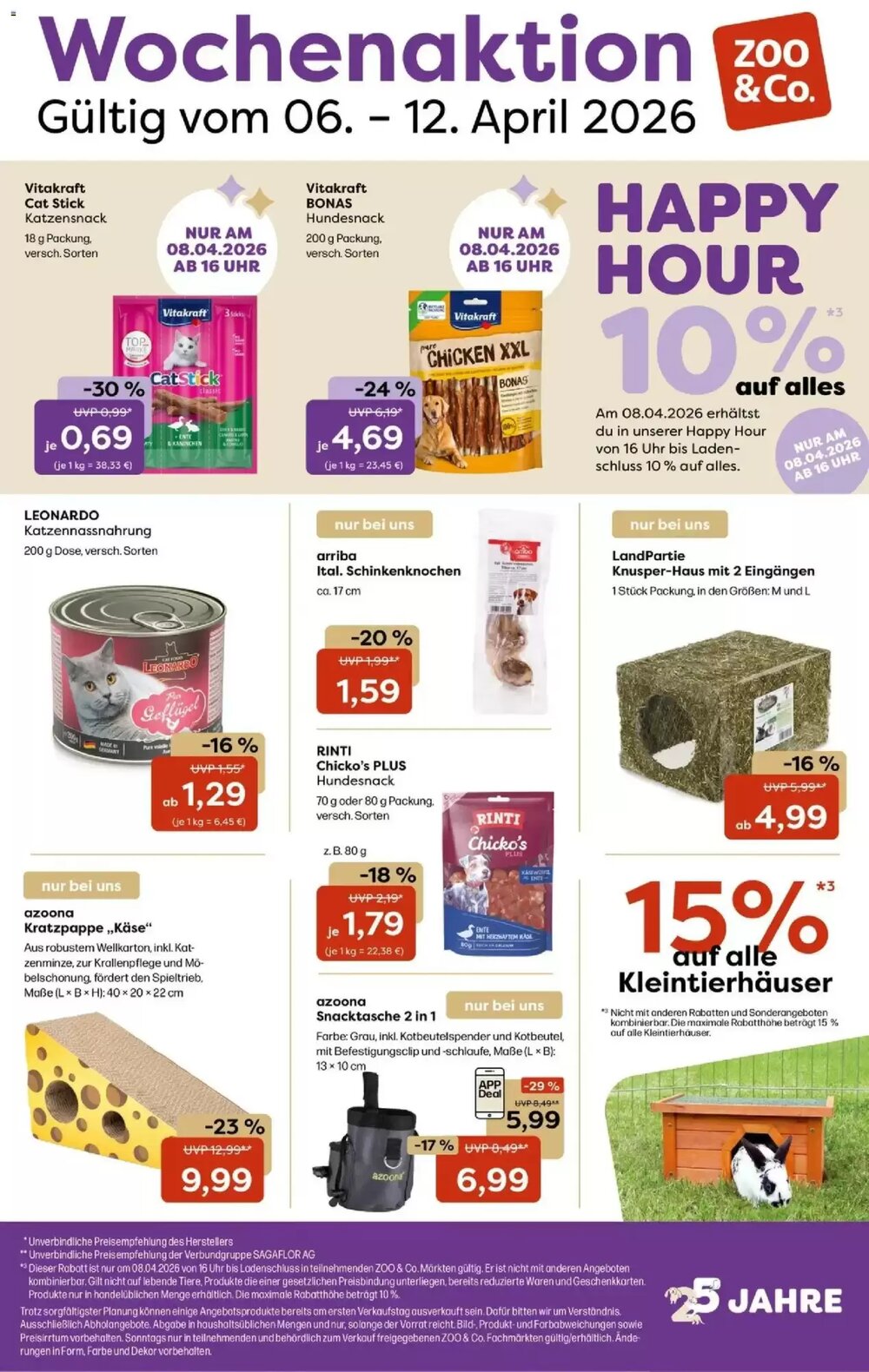 Zoo & Co Prospekt (ab 06.04.2026) zum Blättern - Seite 1