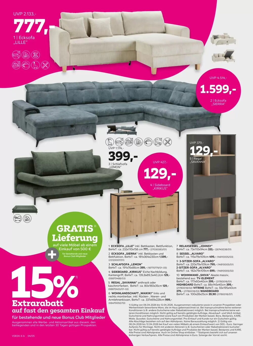 Mömax Prospekt (ab 06.04.2026) zum Blättern - Seite 4