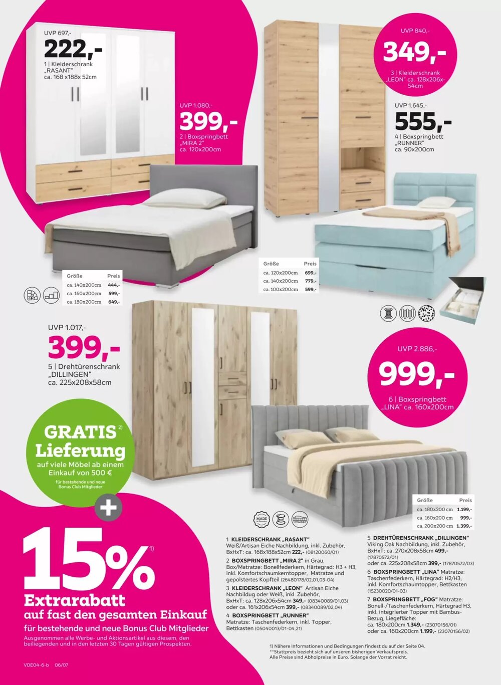 Mömax Prospekt (ab 06.04.2026) zum Blättern - Seite 6