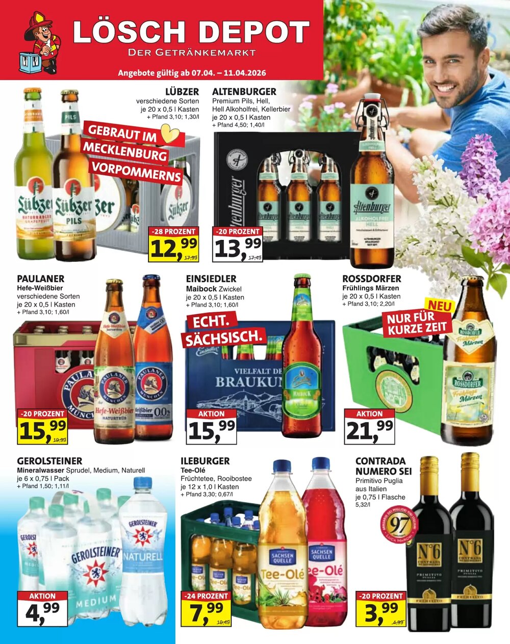Lösch Depot Prospekt (ab 06.04.2026) zum Blättern - Seite 1