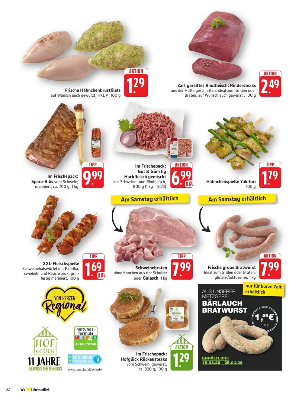 Schmidt's Märkte Prospekt (ab 06.04.2026) zum Blättern - Seite 2