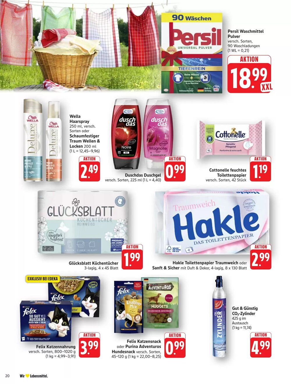 Schmidt's Märkte Prospekt (ab 06.04.2026) zum Blättern - Seite 20