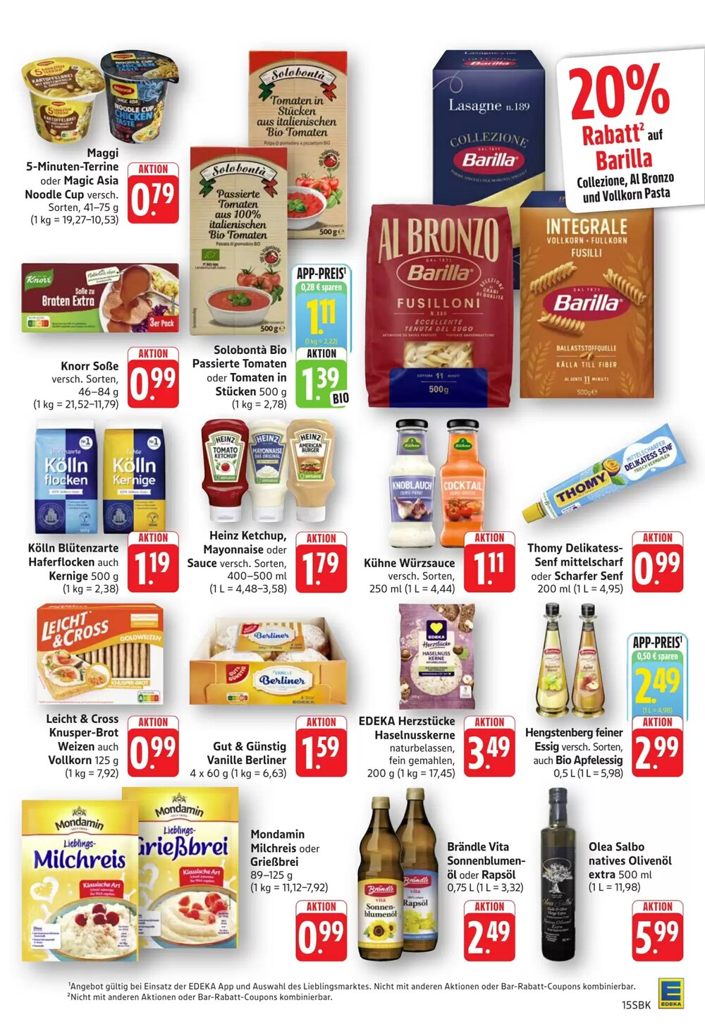 SBK Prospekt (ab 06.04.2026) zum Blättern - Seite 15