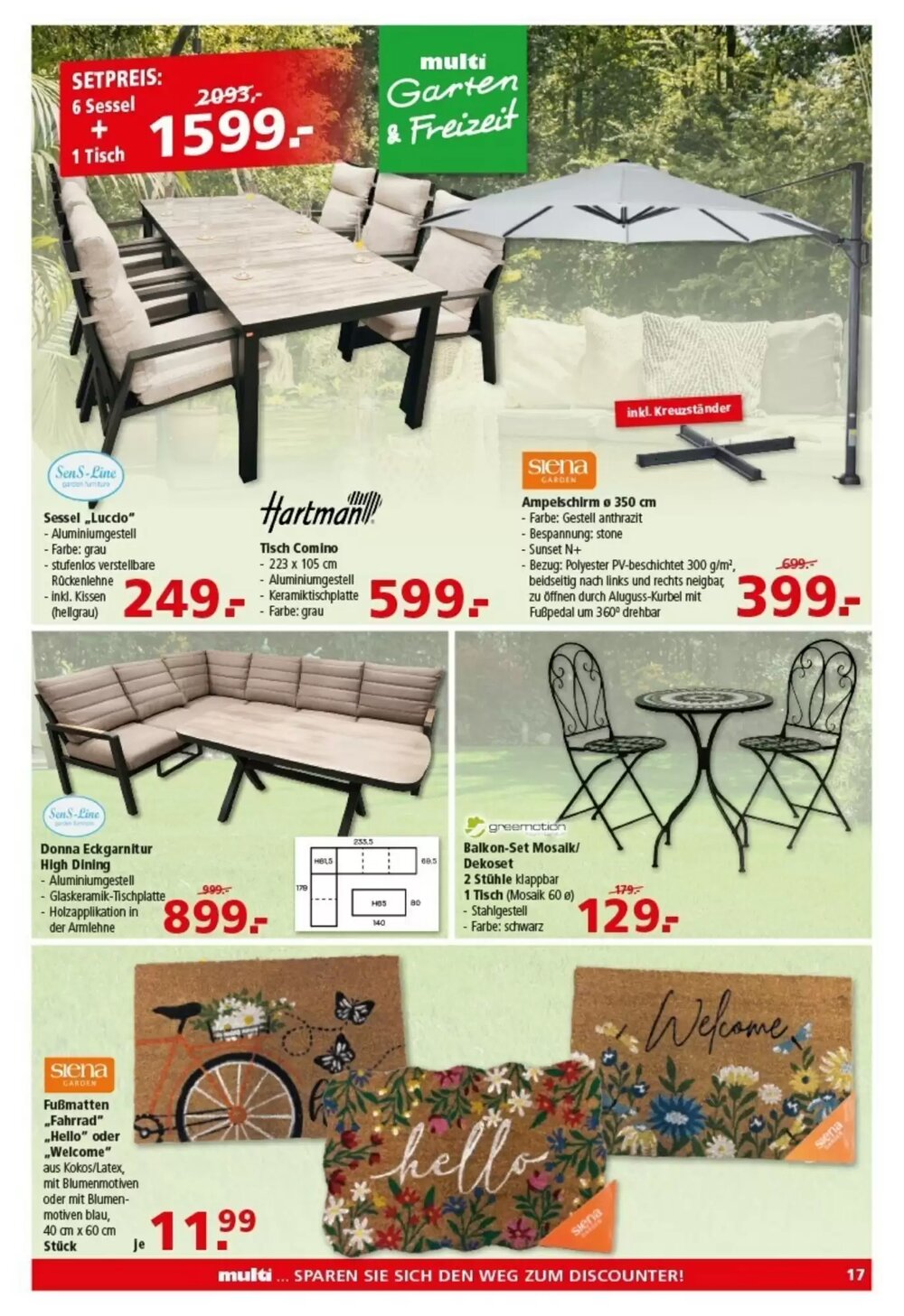 Multi Markt Prospekt (ab 06.04.2026) zum Blättern - Seite 17