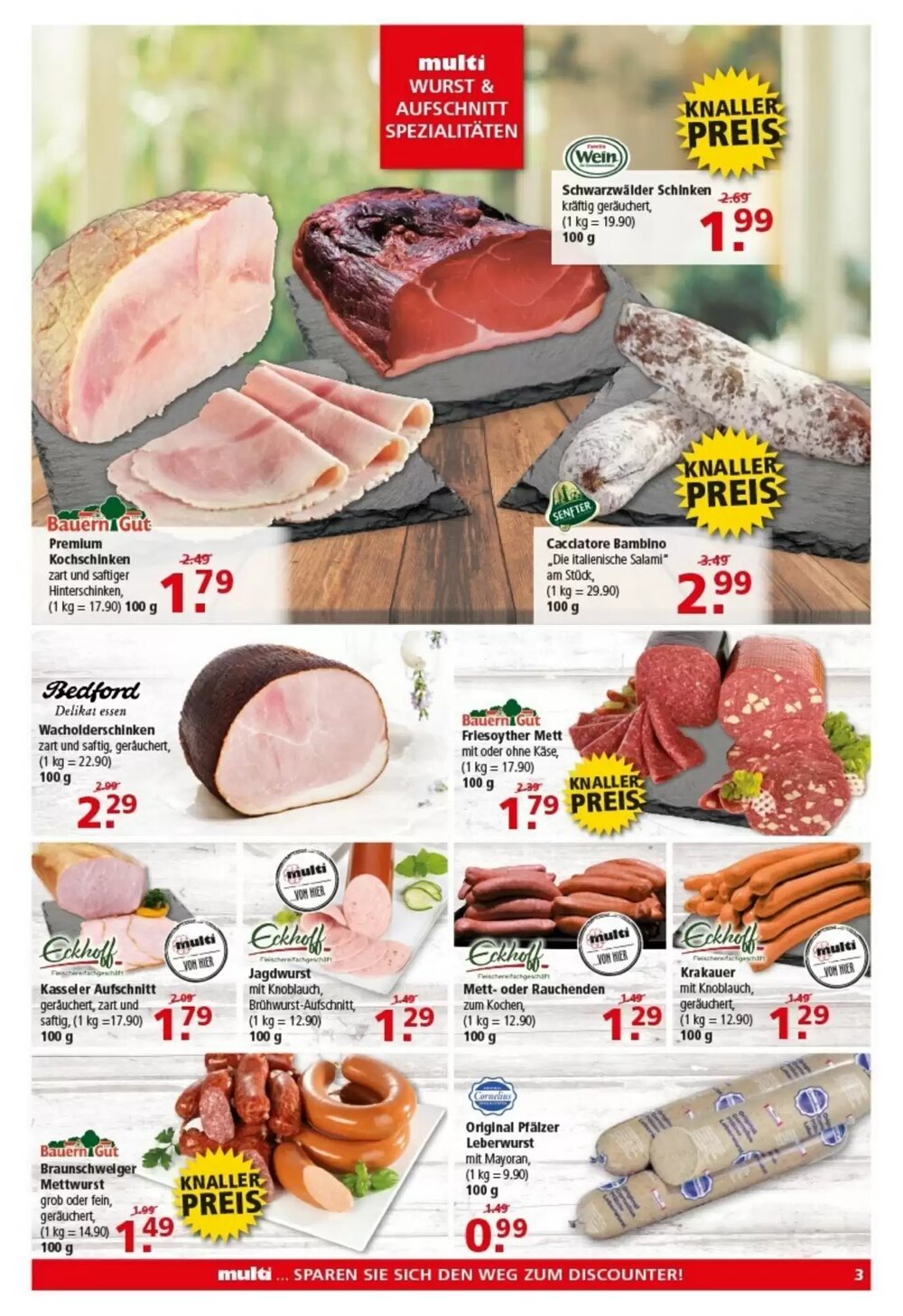 Multi Markt Prospekt (ab 06.04.2026) zum Blättern - Seite 3