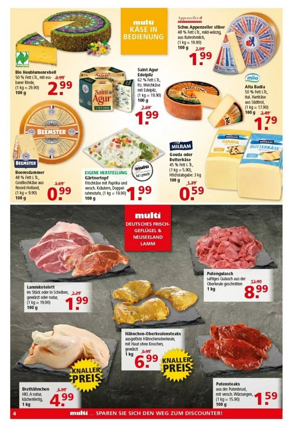 Multi Markt Prospekt (ab 06.04.2026) zum Blättern - Seite 4