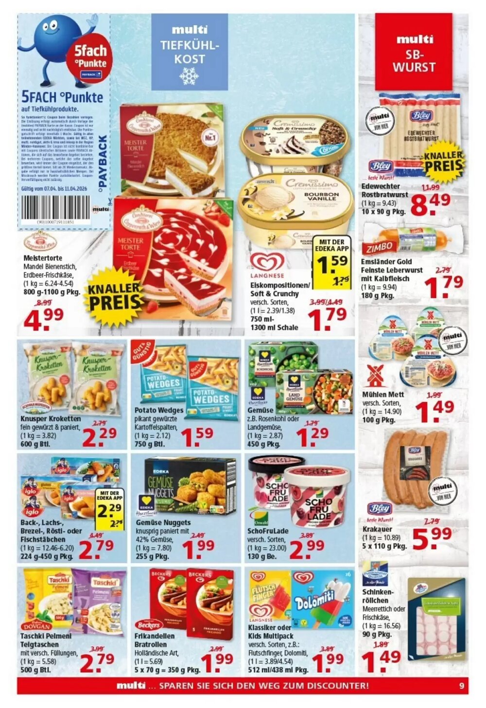 Multi Markt Prospekt (ab 06.04.2026) zum Blättern - Seite 9