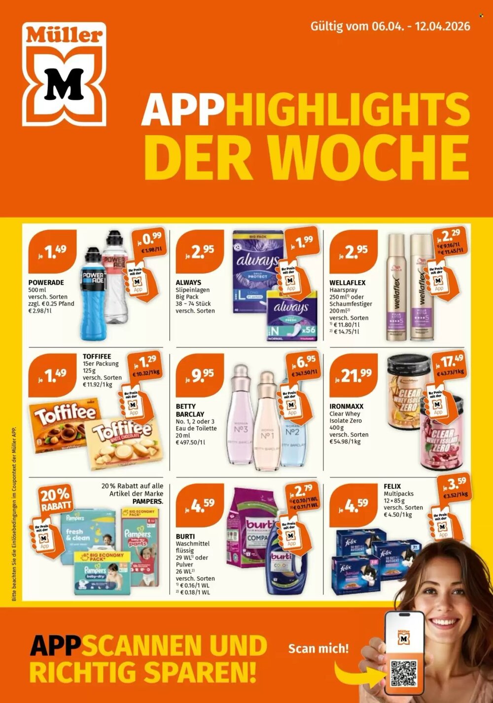 Müller Prospekt (ab 06.04.2026) zum Blättern - Seite 1