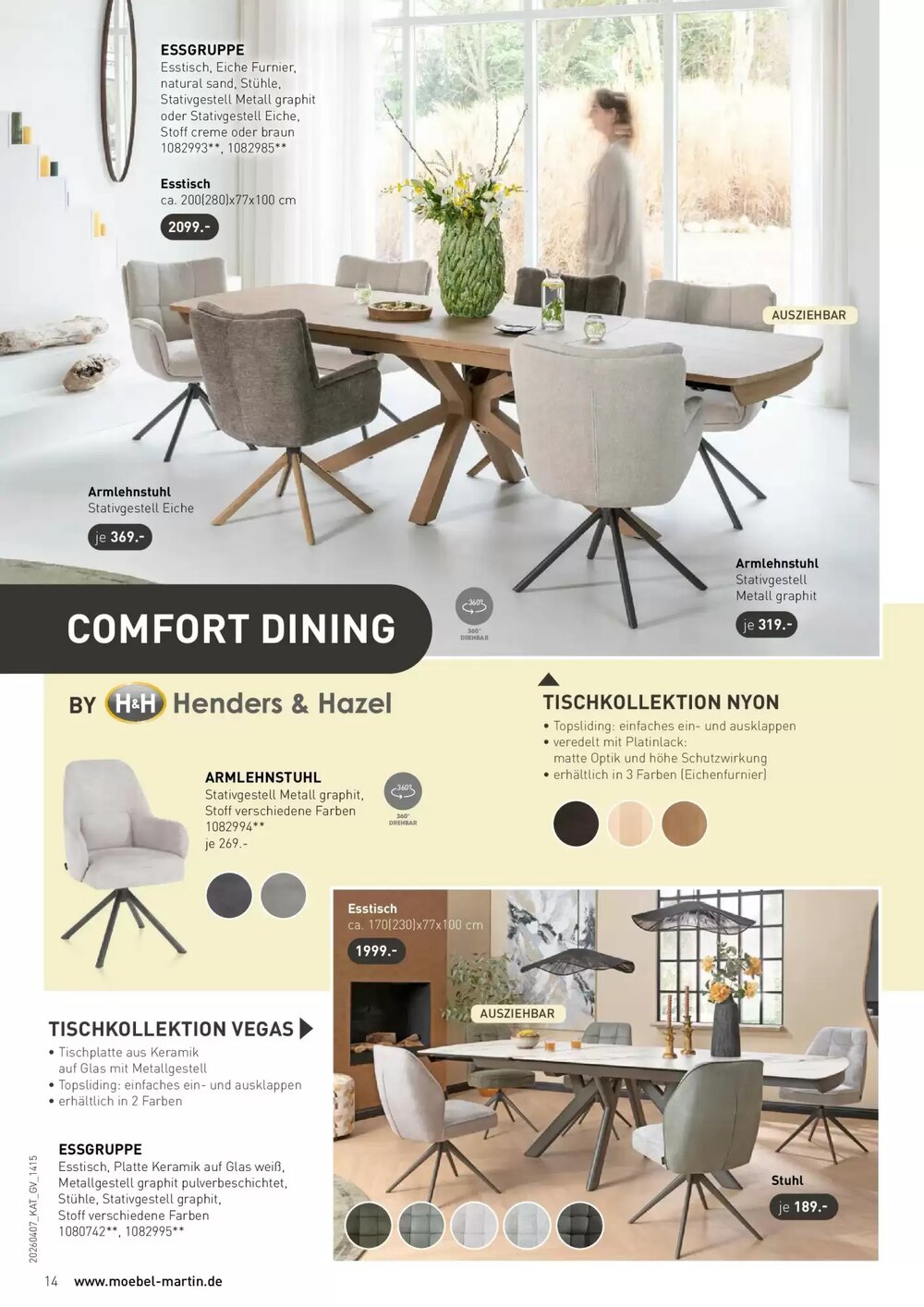 Möbel Martin Prospekt (ab 06.04.2026) zum Blättern - Seite 14