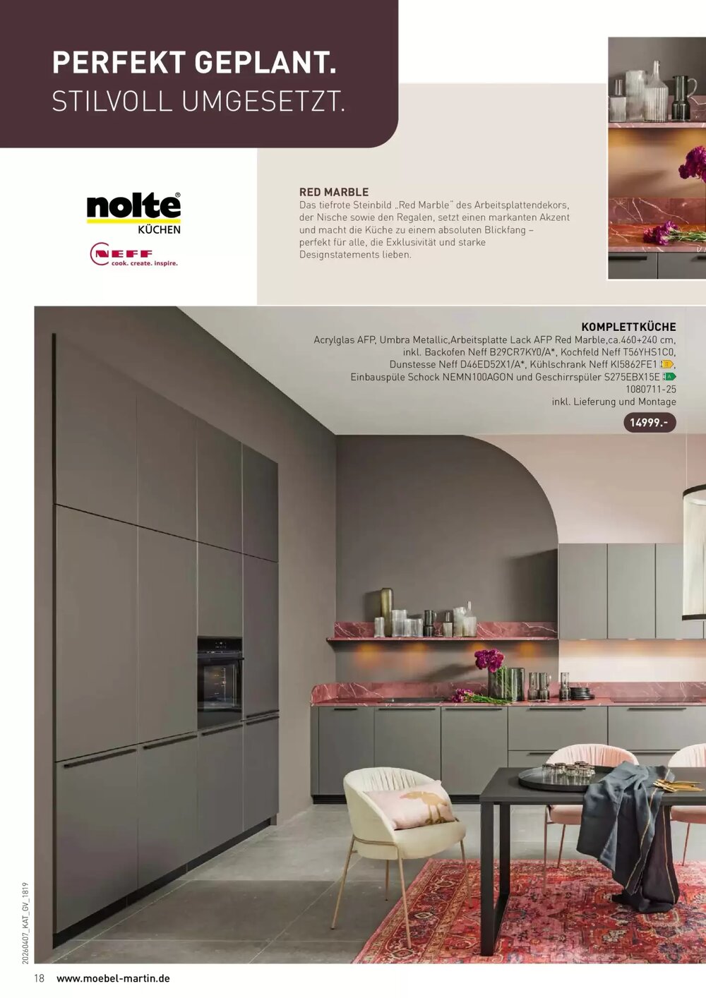 Möbel Martin Prospekt (ab 06.04.2026) zum Blättern - Seite 18
