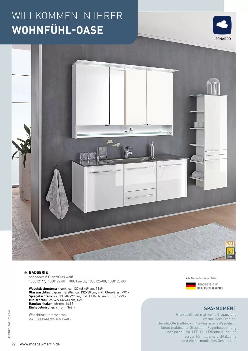 Möbel Martin Prospekt (ab 06.04.2026) zum Blättern - Seite 22