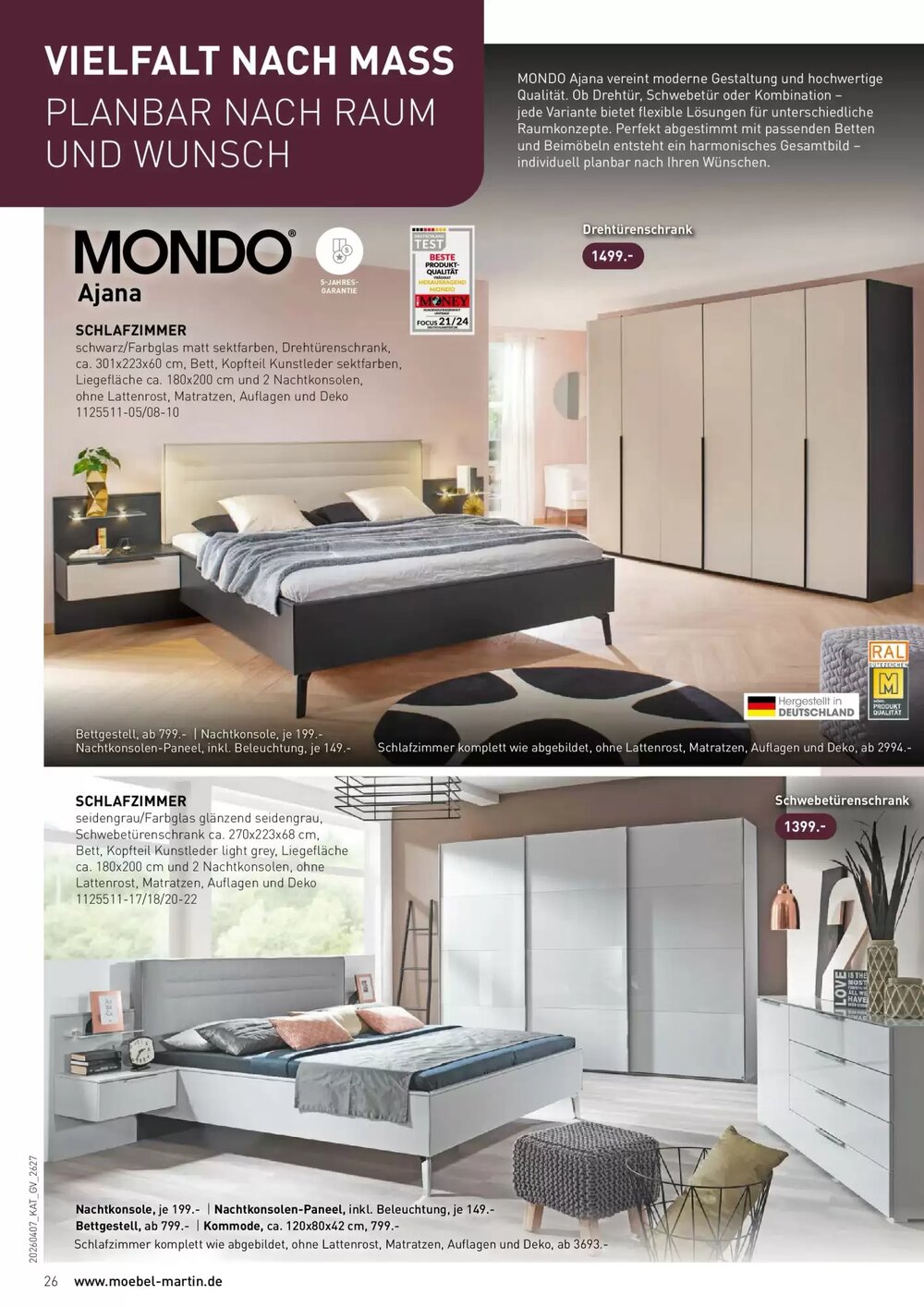 Möbel Martin Prospekt (ab 06.04.2026) zum Blättern - Seite 26