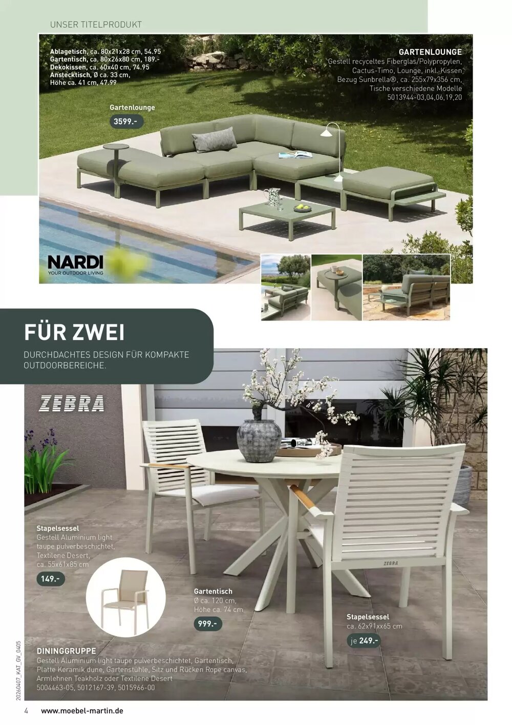 Möbel Martin Prospekt (ab 06.04.2026) zum Blättern - Seite 4