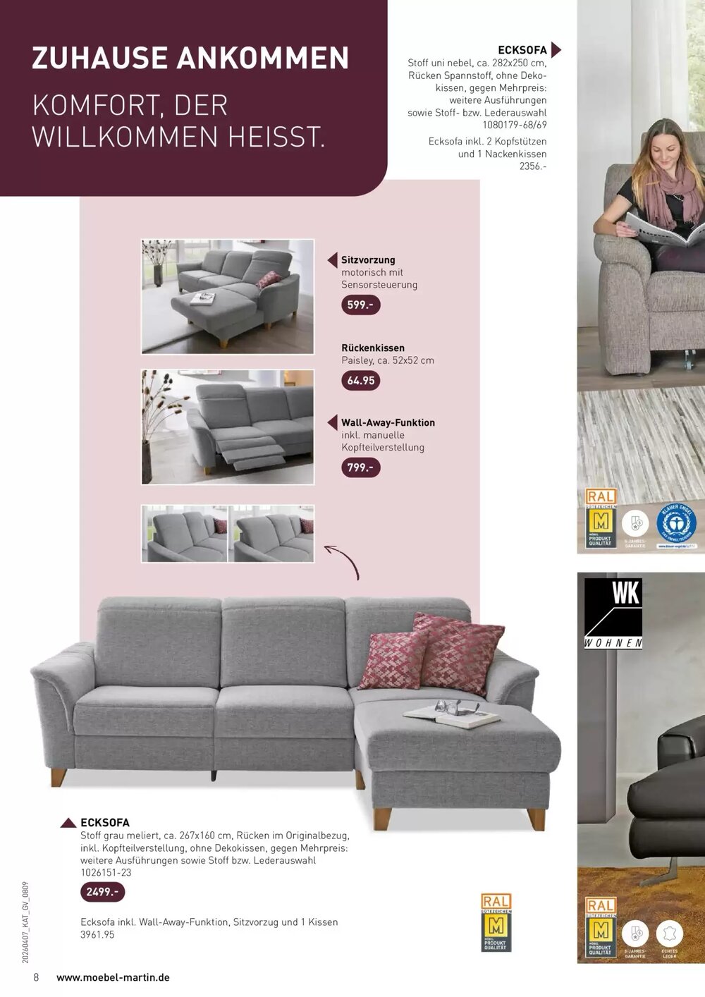 Möbel Martin Prospekt (ab 06.04.2026) zum Blättern - Seite 8