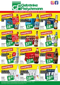 Getränke Fleischmann Prospekt (ab 06.04.2026) zum Blättern