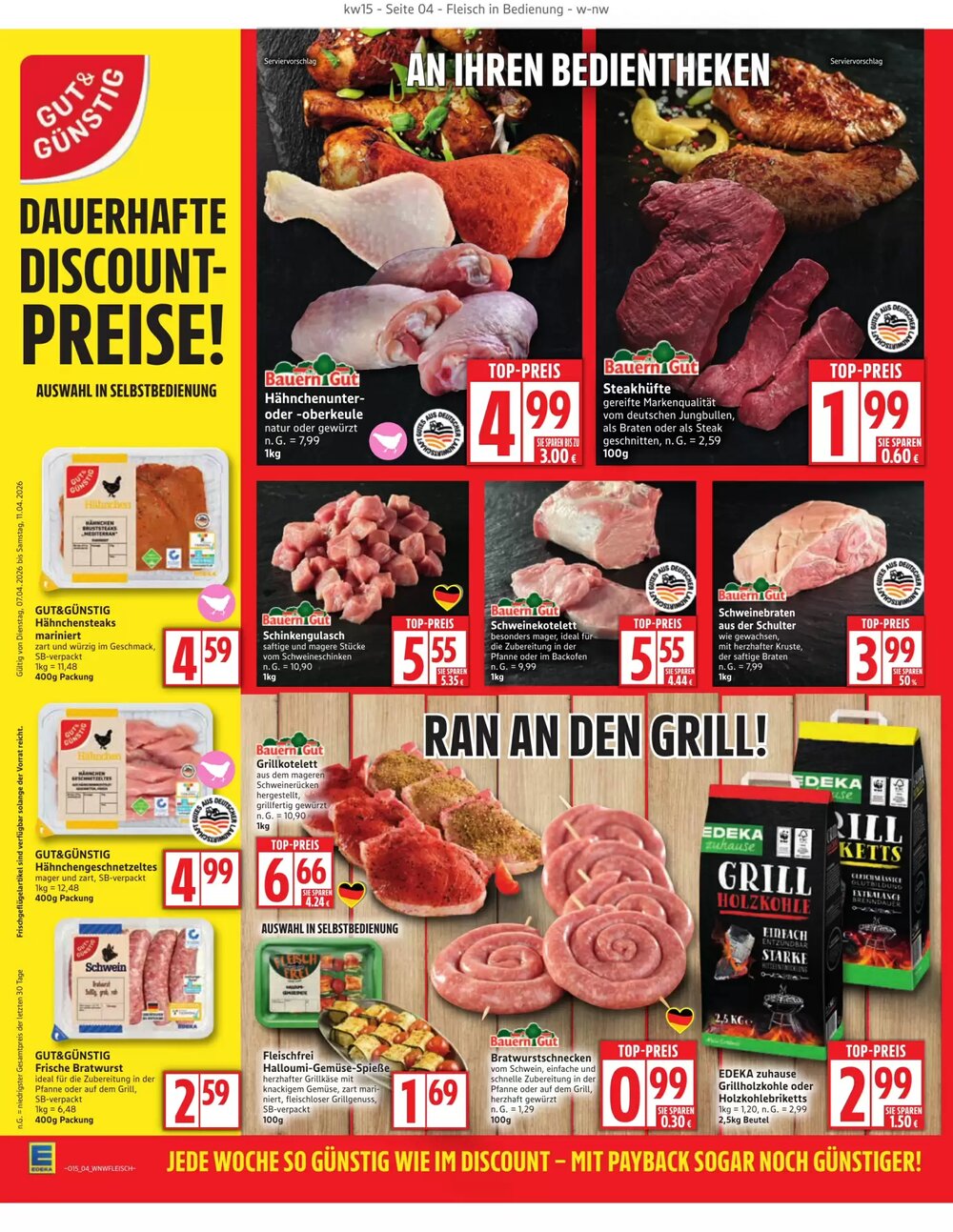 EDEKA Stralsund Prospekt (ab 06.04.2026) zum Blättern - Seite 4