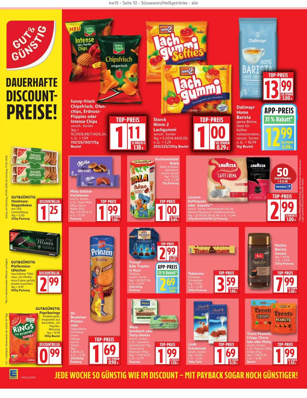 Edeka Aktiv Markt Prospekt (ab 06.04.2026) zum Blättern - Seite 10