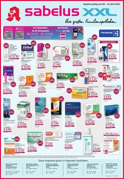 Sabelus XXL Prospekt (ab 06.04.2026) zum Blättern