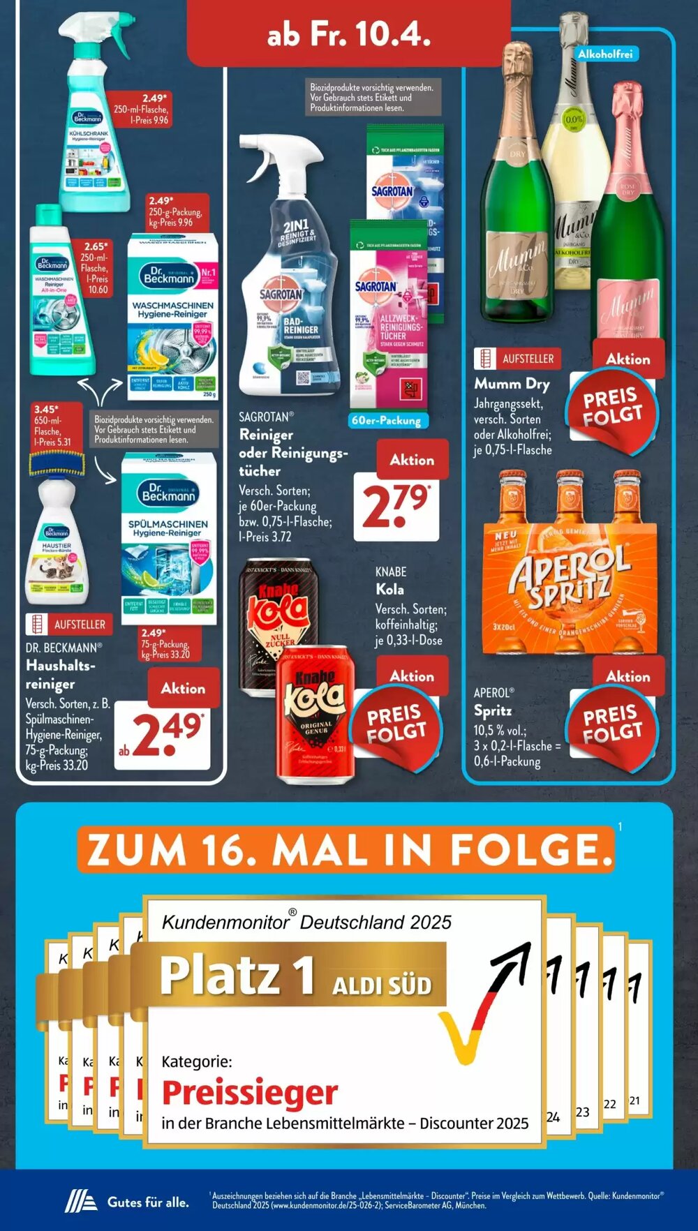 Aldi Süd Prospekt (ab 07.04.2026) zum Blättern - Seite 16