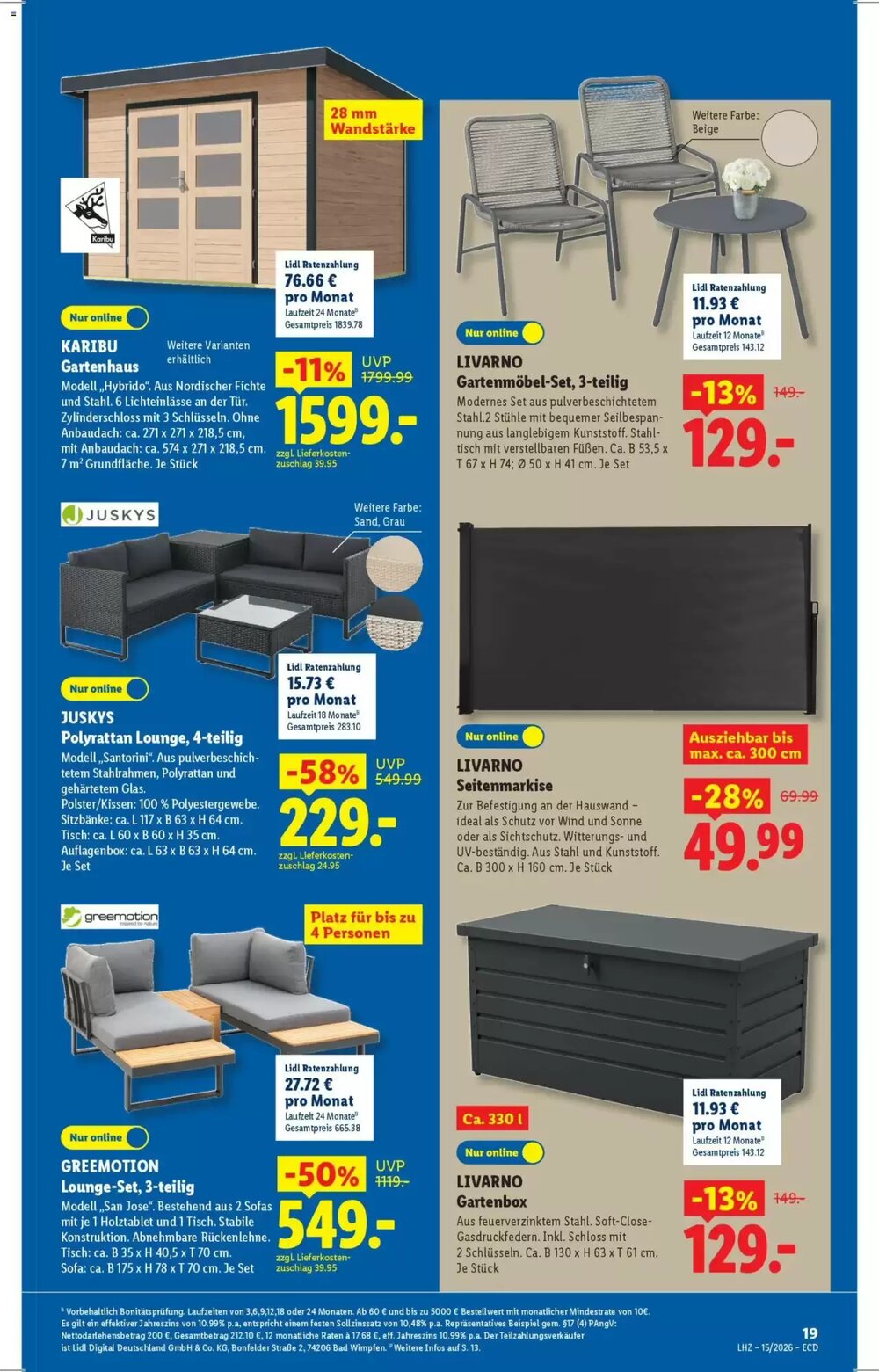 Lidl Prospekt (ab 07.04.2026) zum Blättern - Seite 15