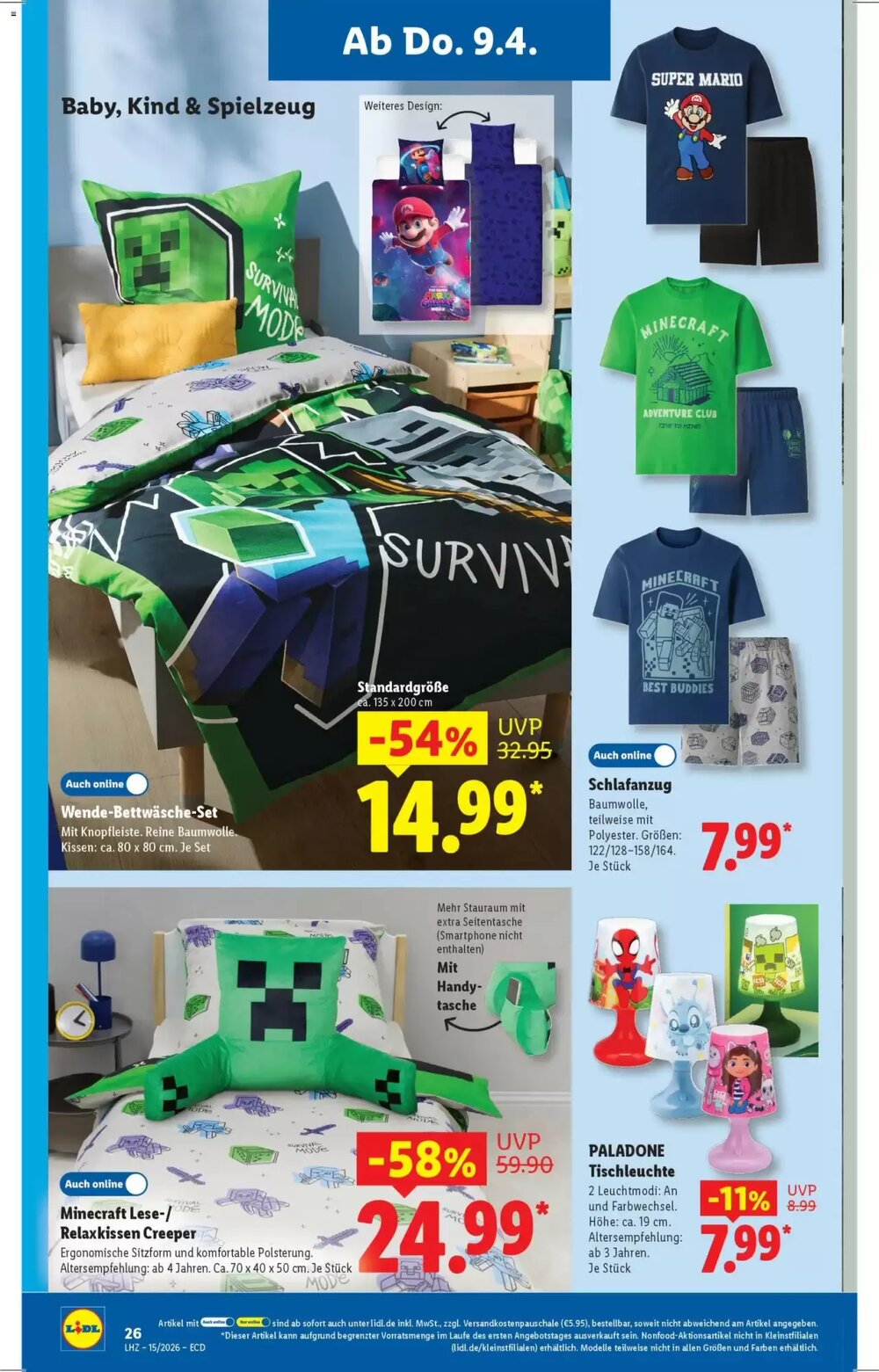 Lidl Prospekt (ab 07.04.2026) zum Blättern - Seite 26