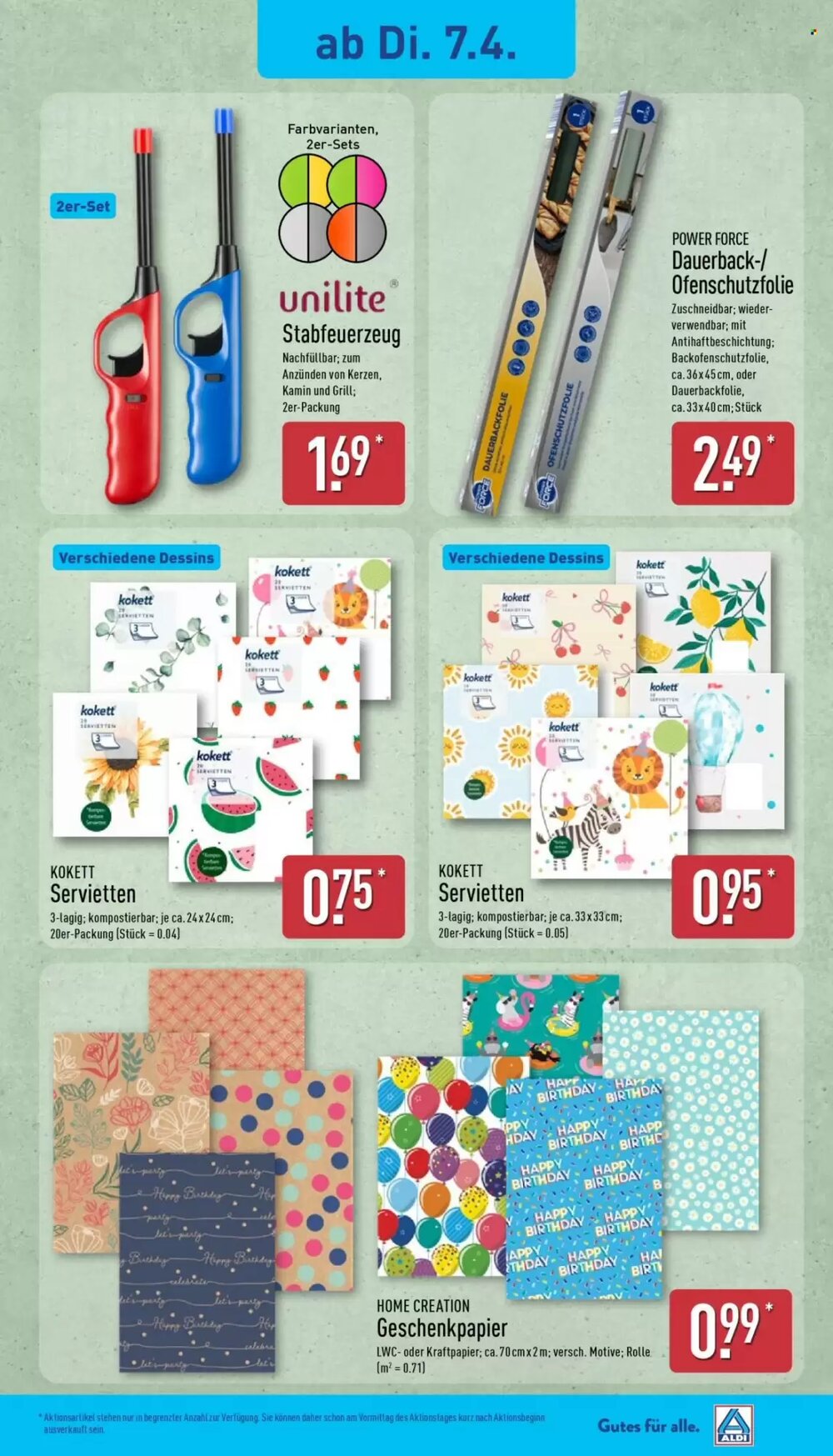 Aldi Nord Prospekt (ab 07.04.2026) zum Blättern - Seite 7
