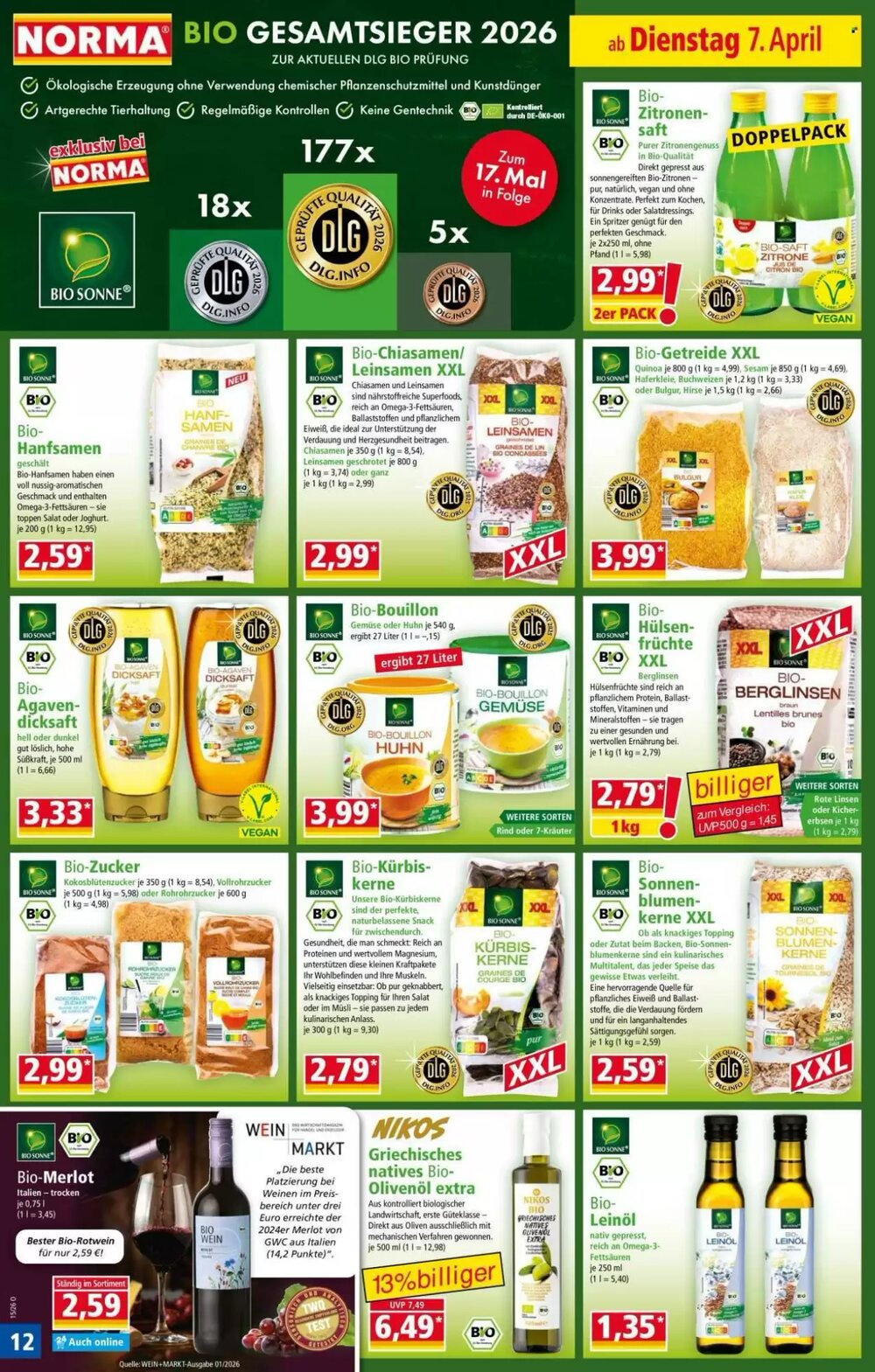Norma Prospekt (ab 07.04.2026) zum Blättern - Seite 12