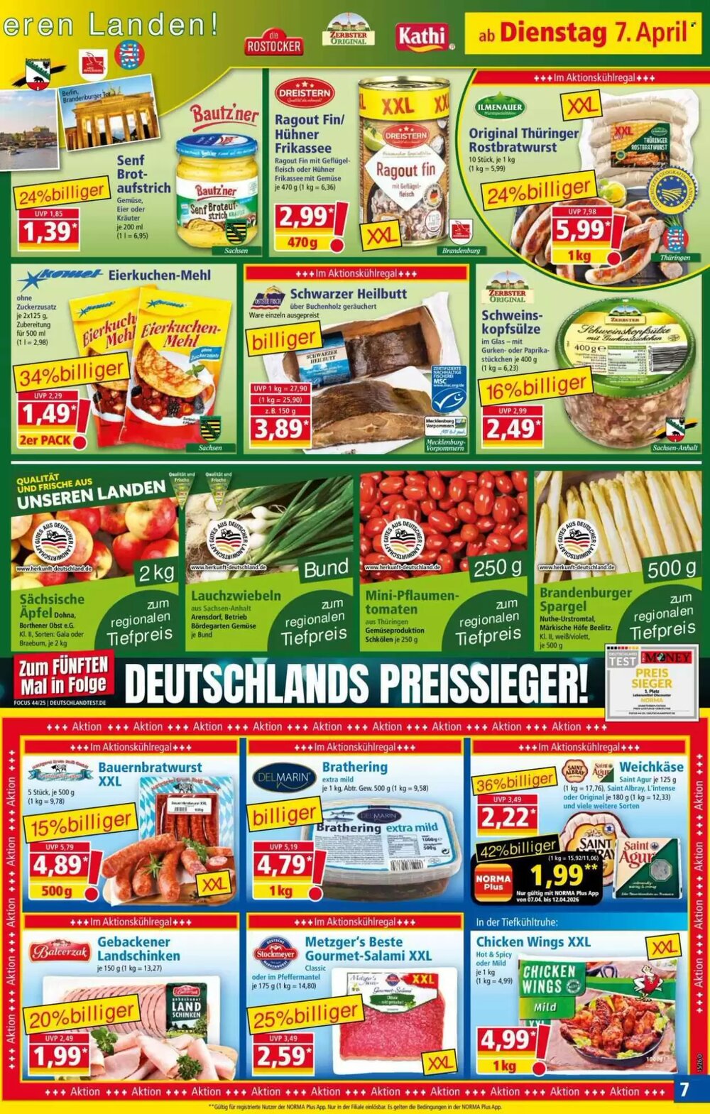 Norma Prospekt (ab 07.04.2026) zum Blättern - Seite 7