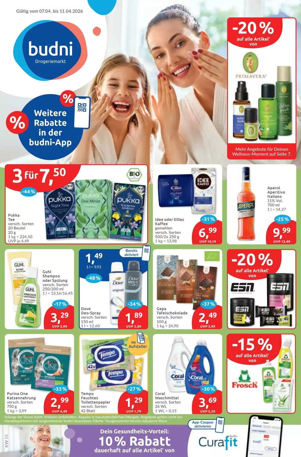 Budni Prospekt (ab 07.04.2026) zum Blättern - Seite 1