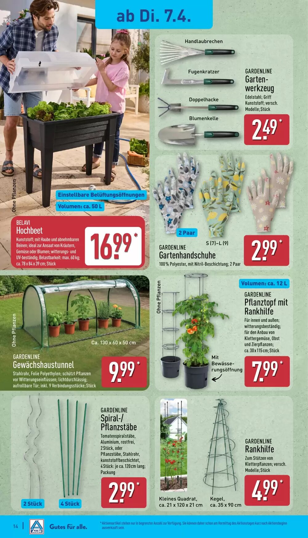 Aldi Nord Prospekt (ab 07.04.2026) zum Blättern - Seite 14