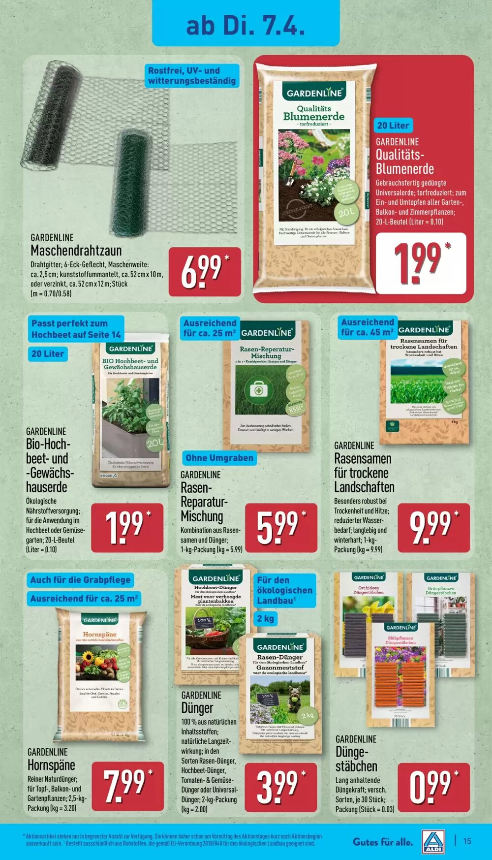 Aldi Nord Prospekt (ab 07.04.2026) zum Blättern - Seite 15