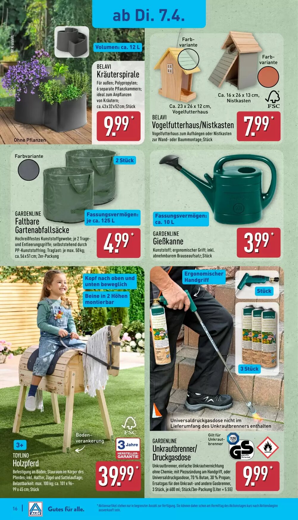 Aldi Nord Prospekt (ab 07.04.2026) zum Blättern - Seite 16